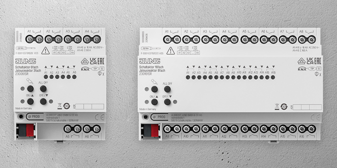 KNX Schalt- und Jalousieaktoren bei Elektro Glas GmbH in Pöcking