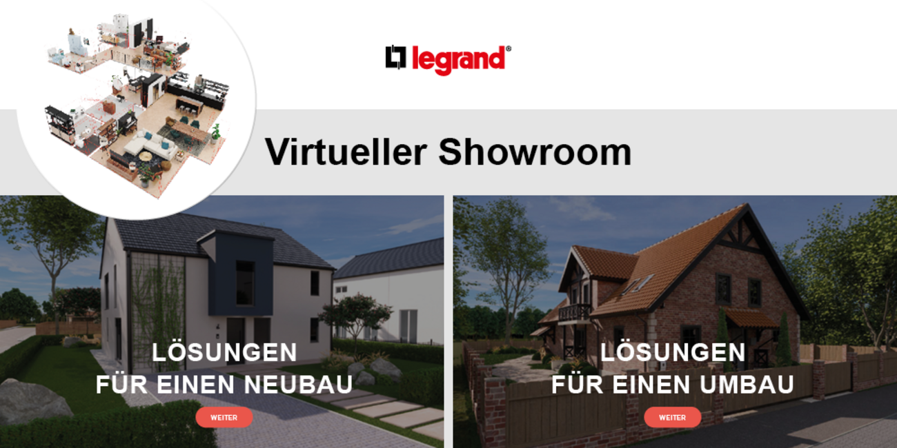 Virtueller Showroom bei Elektro Glas GmbH in Pöcking