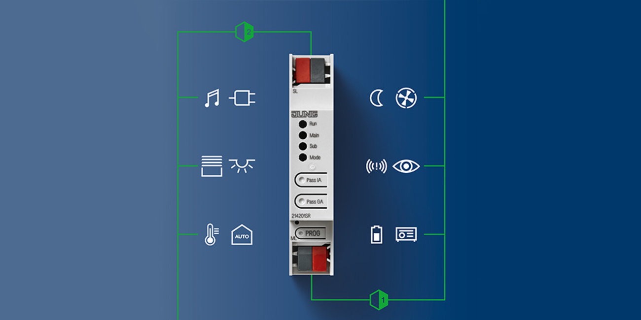 KNX Bereichs- und Linienkoppler bei Elektro Glas GmbH in Pöcking