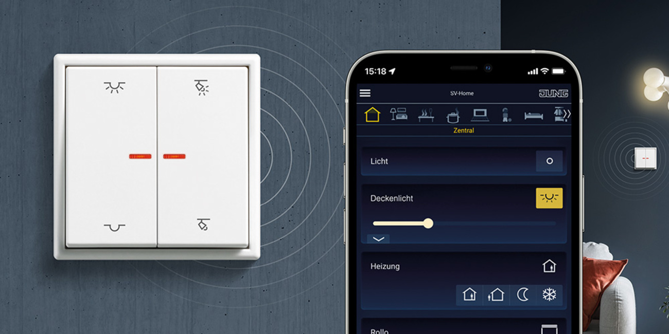 KNX RF Taster bei Elektro Glas GmbH in Pöcking