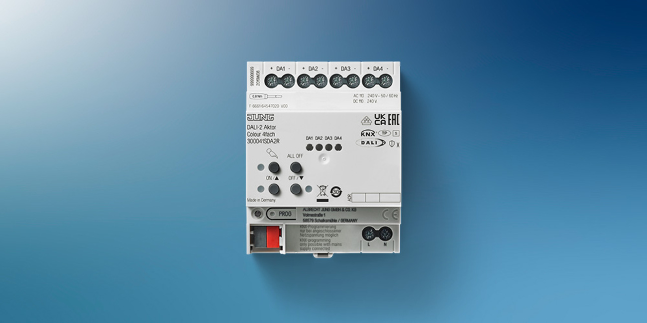 KNX DALI 2 Gateway Colour bei Elektro Glas GmbH in Pöcking